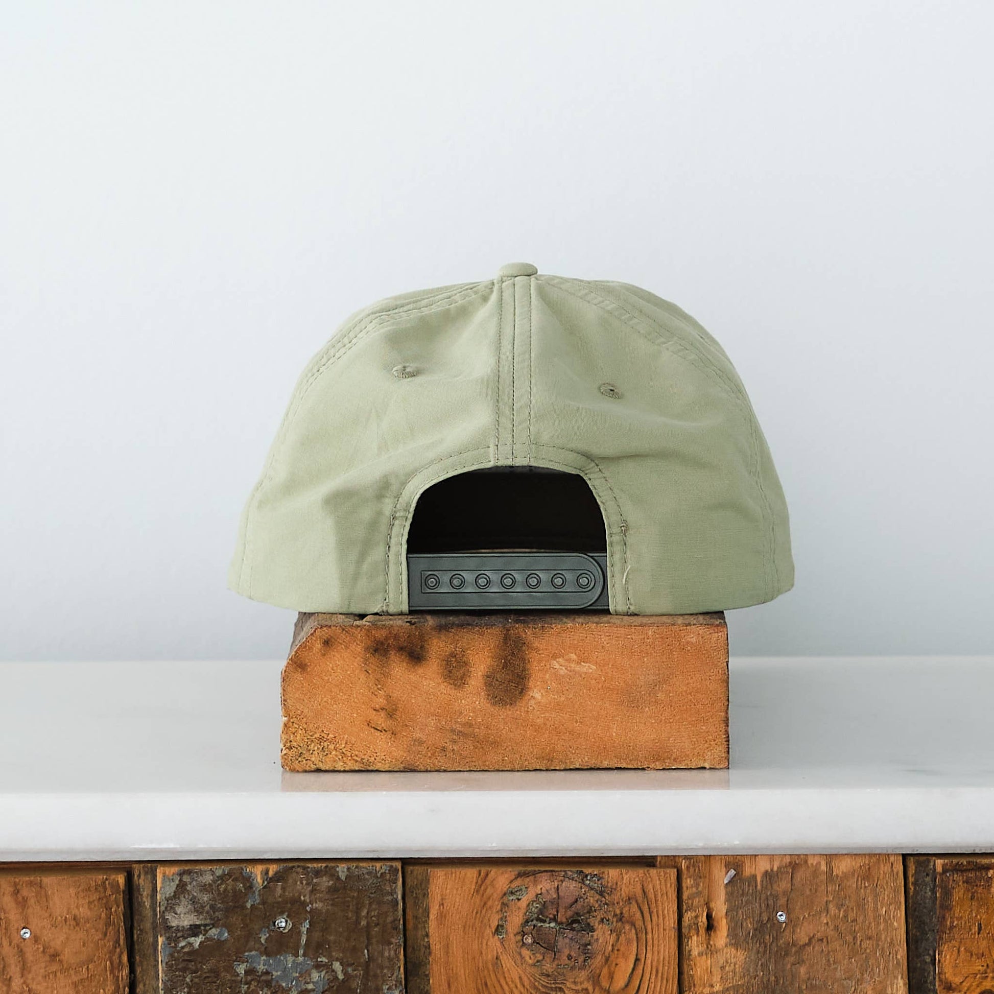 Vital Industries - Fishing Lure Embroidered Snap back cap: Lily Pad - PMA Store at the Portland Museum of Art, Maine