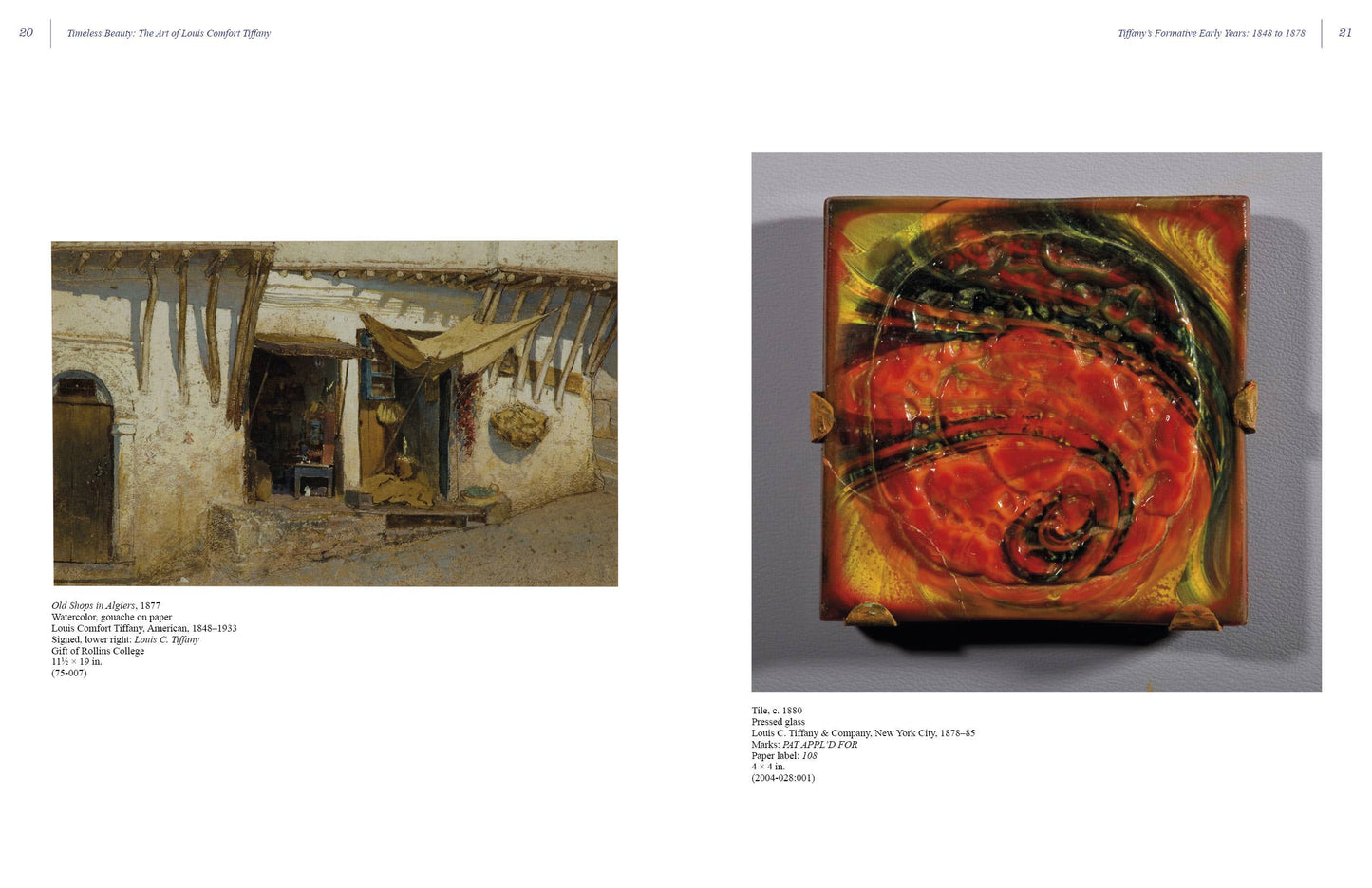 Schiffer Publishing - Timeless Beauty: The Art of Louis Comfort Tiffany - PMA Store at the Portland Museum of Art, Maine