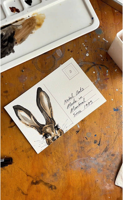 Nobel Arts - Blank Watercolor Postcards (30 Sheets)