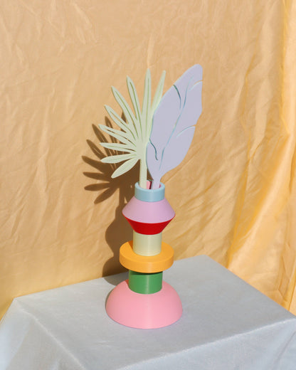 Banana Palm Stem: See-thru Hot Pink - PMA Store at the Portland Museum of Art, Maine