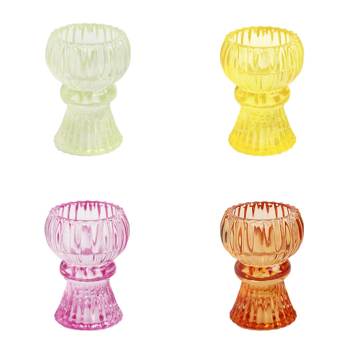 Small Glass Candle Holder | Summer | Gifts | - PMA Store at the Portland Museum of Art, Maine
