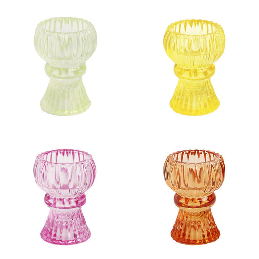 Small Glass Candle Holder | Summer | Gifts | - PMA Store at the Portland Museum of Art, Maine