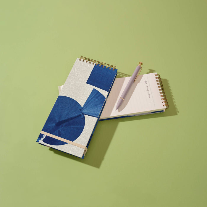 Moglea - Indigo Slim Notebook: Ruled