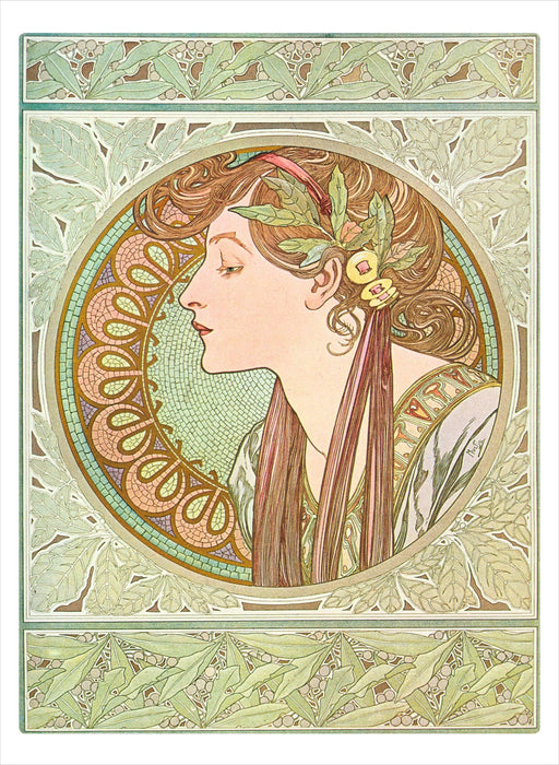 Pomegranate - Alphonse Mucha Book of Postcards - PMA Store at the Portland Museum of Art, Maine