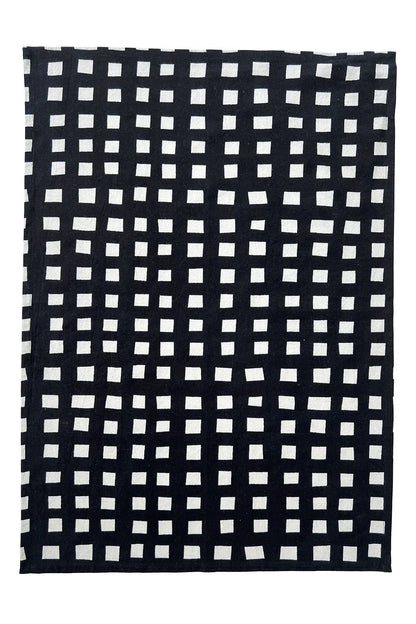 See Design - Tea Towels (Set of 2): Small Totem Aqua/Citron - PMA Store at the Portland Museum of Art, Maine