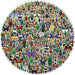 Pomegranate - Christopher Marley: Macrocosm 500-Piece Circular Jigsaw Puzzle - PMA Store at the Portland Museum of Art, Maine