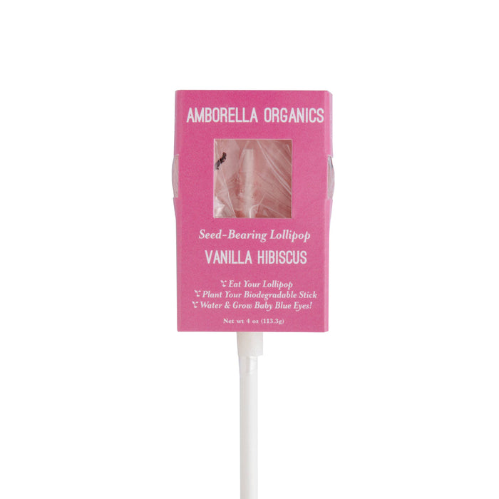 Amborella Organics - Blooming Lollipop Bundle (Eat, Plant & Grow a Herb/Flower) - PMA Store at the Portland Museum of Art, Maine