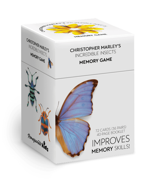 Pomegranate - Christopher Marley’s Incredible Insects Memory Game - PMA Store at the Portland Museum of Art, Maine