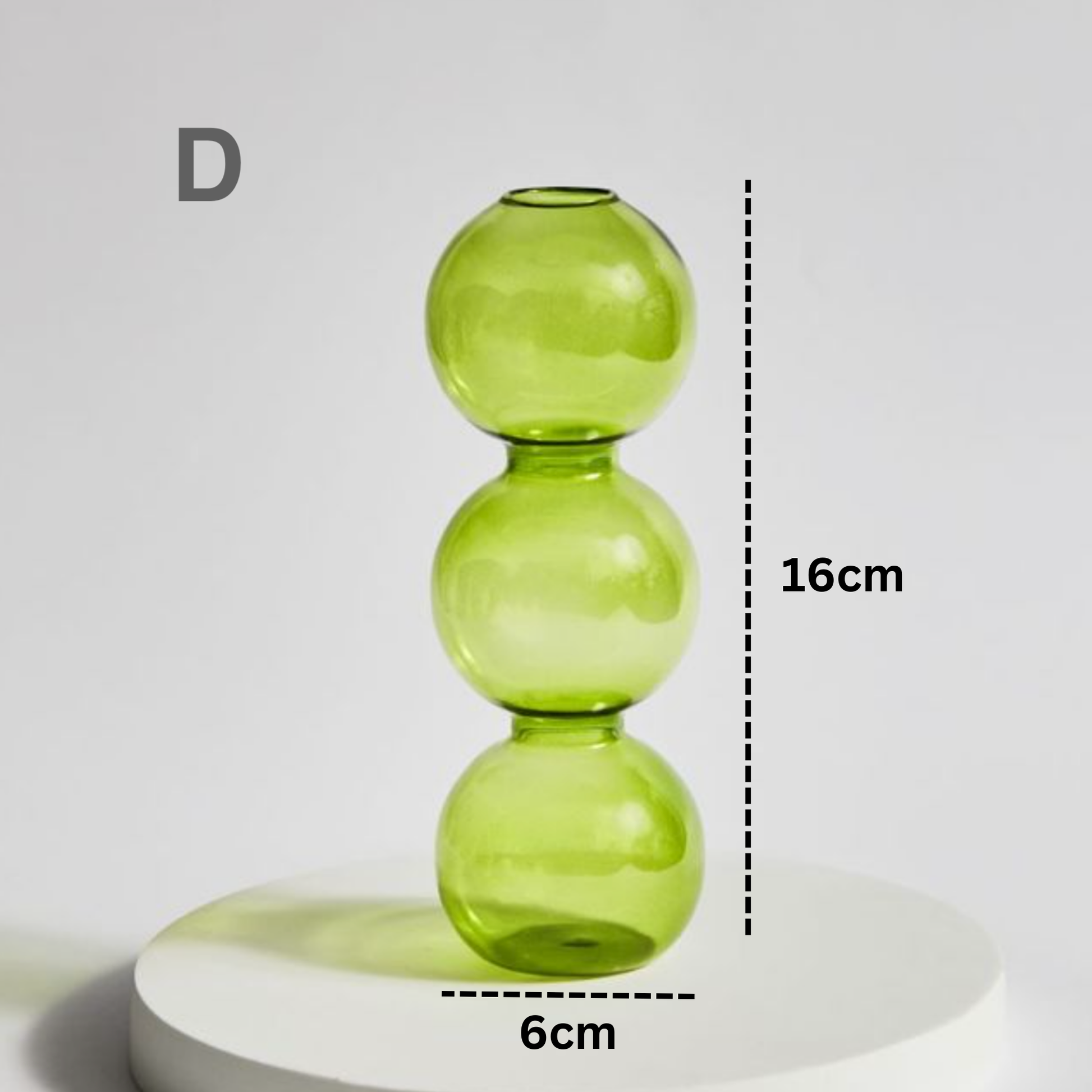 IVORE.GROUP (We cover All Import duty) - Lime Green Candlestick Holder | Flower Vase: I - PMA Store at the Portland Museum of Art, Maine