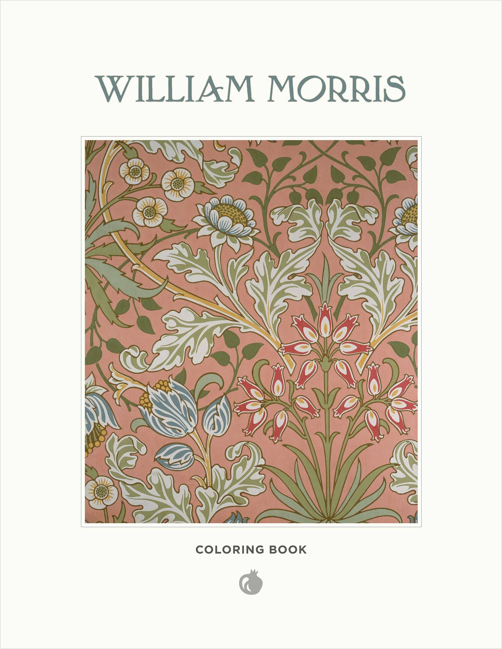 Pomegranate - William Morris Coloring Book - PMA Store at the Portland Museum of Art, Maine