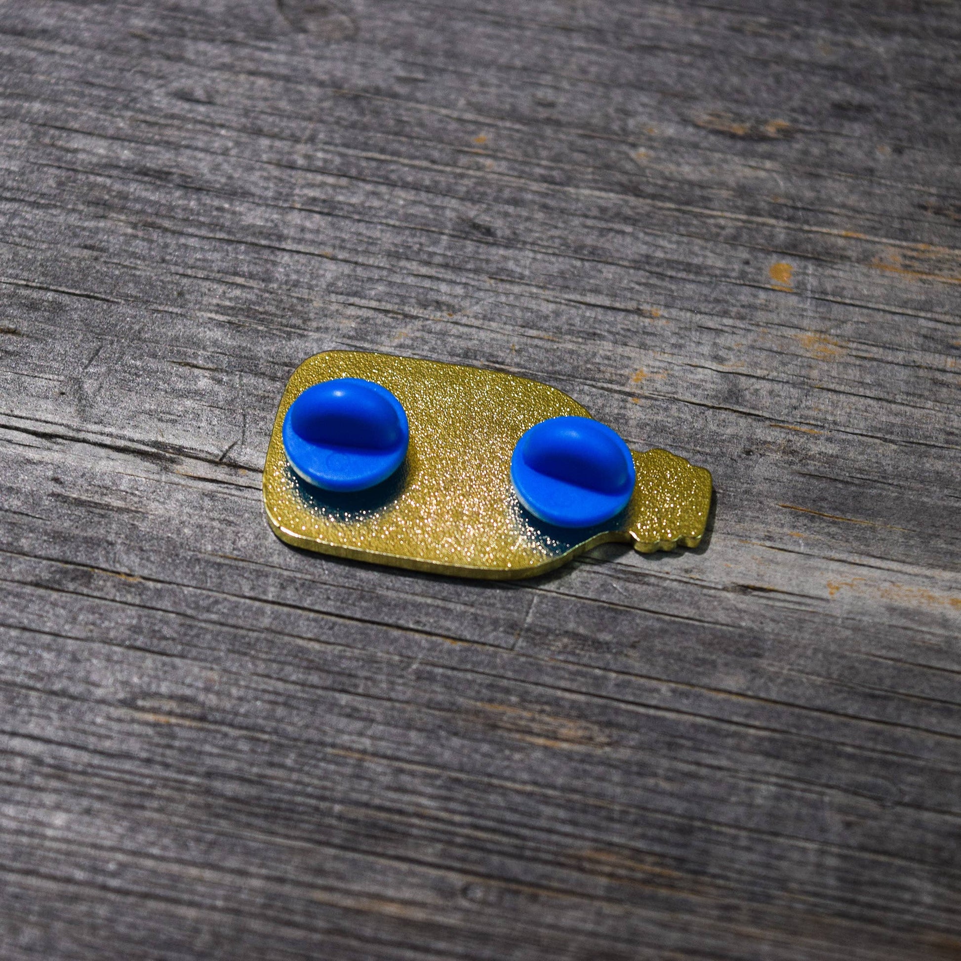 Quiet Tide Goods - Ship in a Bottle Enamel Pin - PMA Store at the Portland Museum of Art, Maine