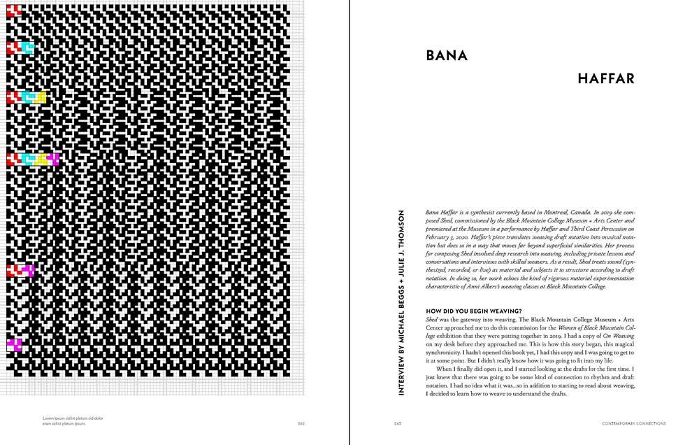 Weaving at Black Mountain College: Anni Albers,: Hardcover - PMA Store at the Portland Museum of Art, Maine