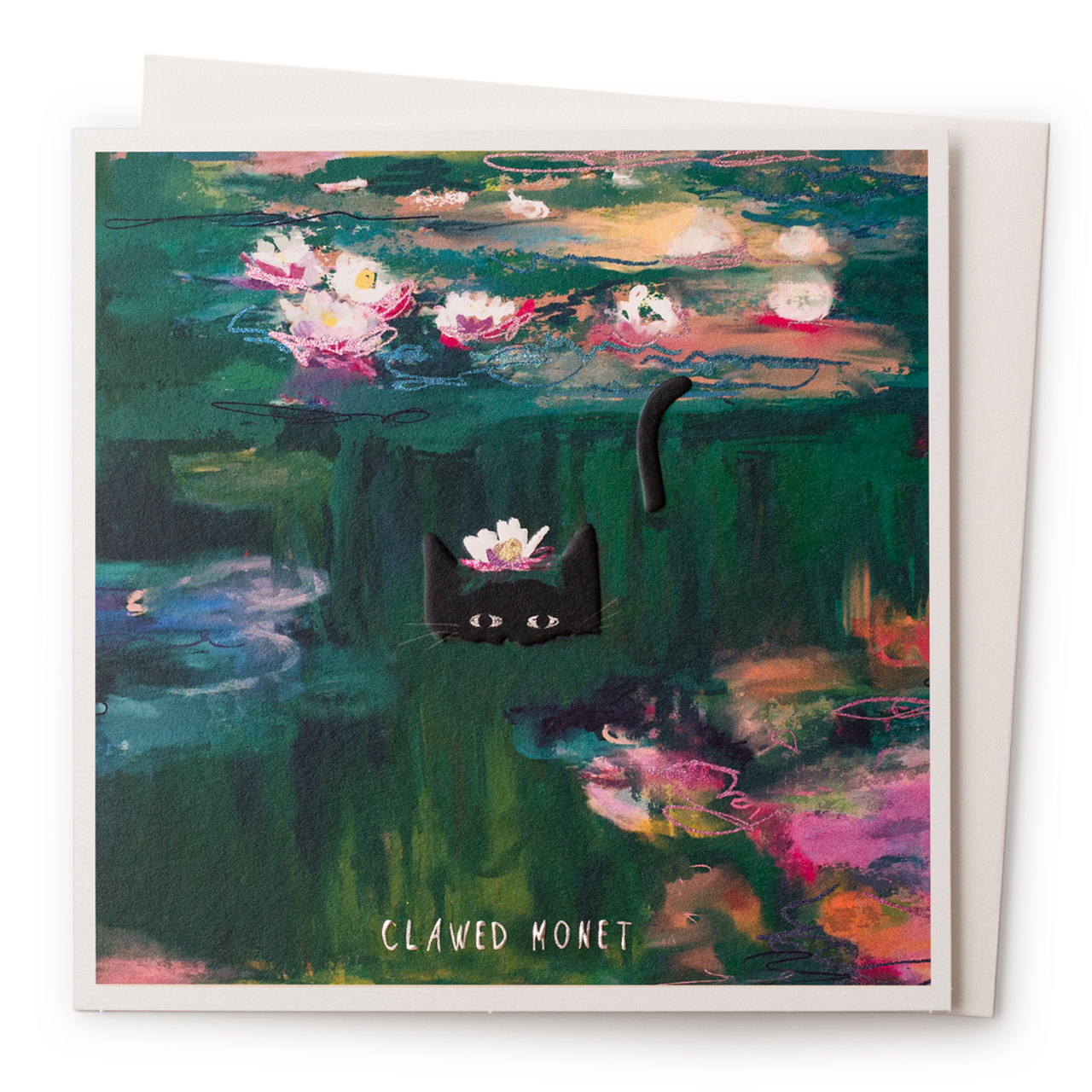 Nelson Line - Clawed Monet Everyday Greeting Card - PMA Store at the Portland Museum of Art, Maine