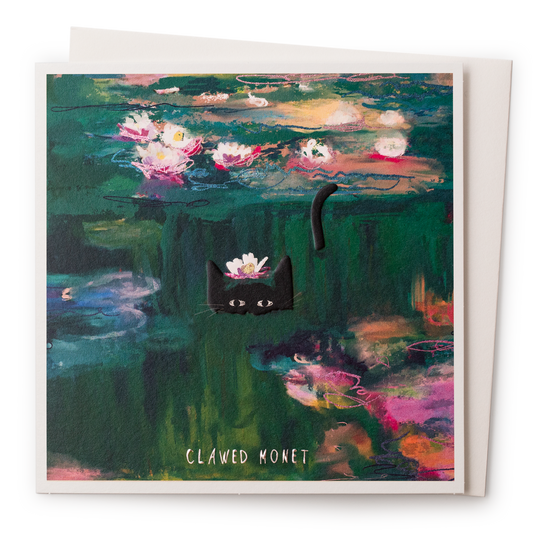 Nelson Line - Clawed Monet Everyday Greeting Card - PMA Store at the Portland Museum of Art, Maine