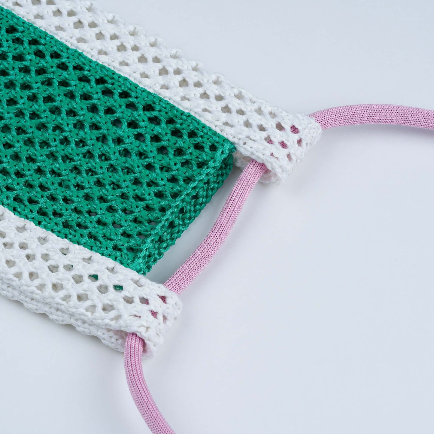 Raffia Phone Sling: Kelly White - PMA Store at the Portland Museum of Art, Maine