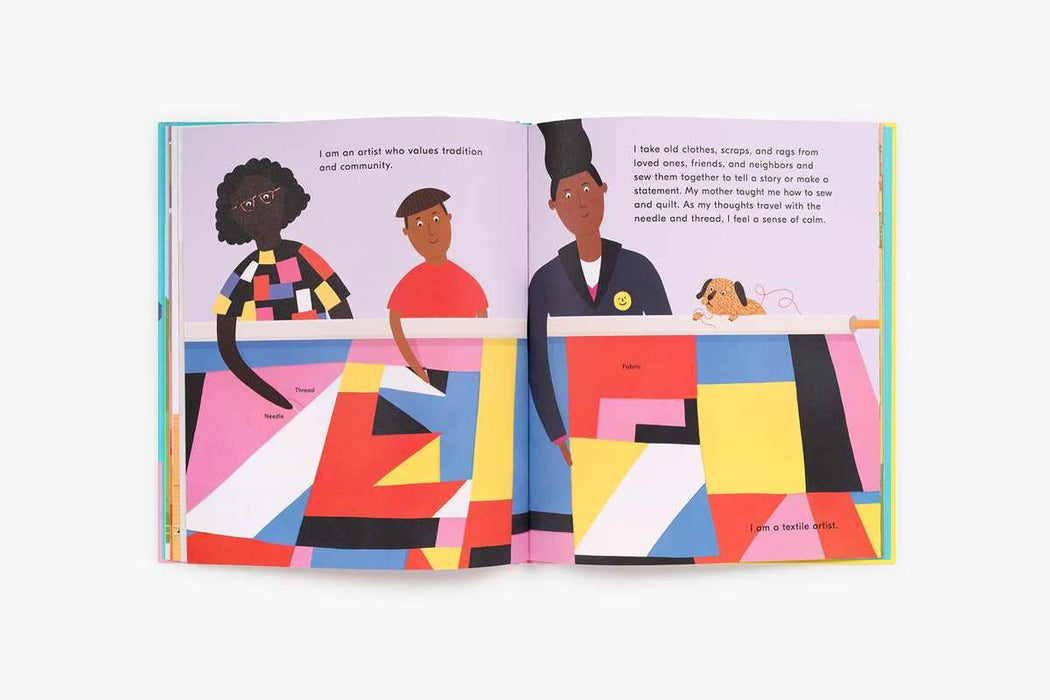 Simon & Schuster - I Am an Artist (Books for Kids, Art for Kids, Art Book) by Doro Globus: Hardcover; 40 pages / English - PMA Store at the Portland Museum of Art, Maine