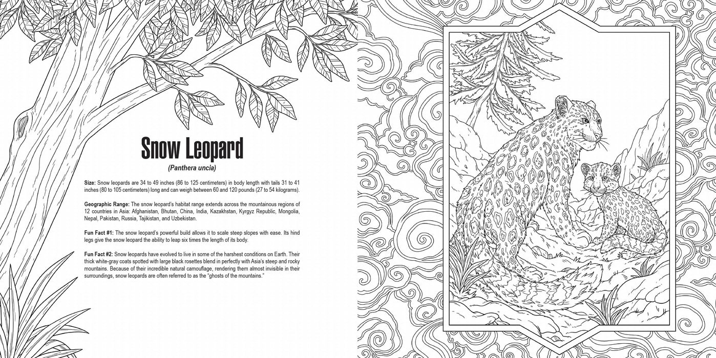 Penguin Random House LLC - Cats: A Smithsonian Coloring Book