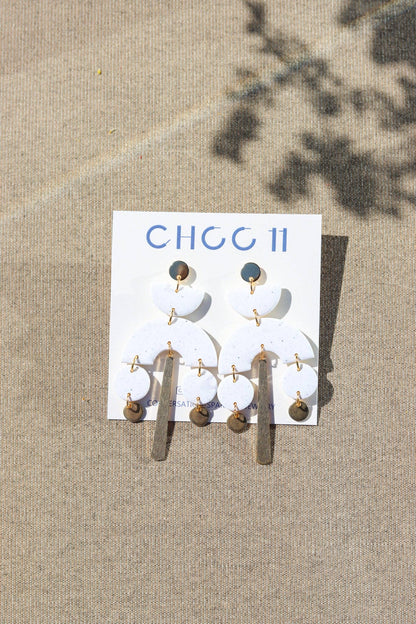 MIRANDA EARRINGS: Scarlet - PMA Store at the Portland Museum of Art, Maine