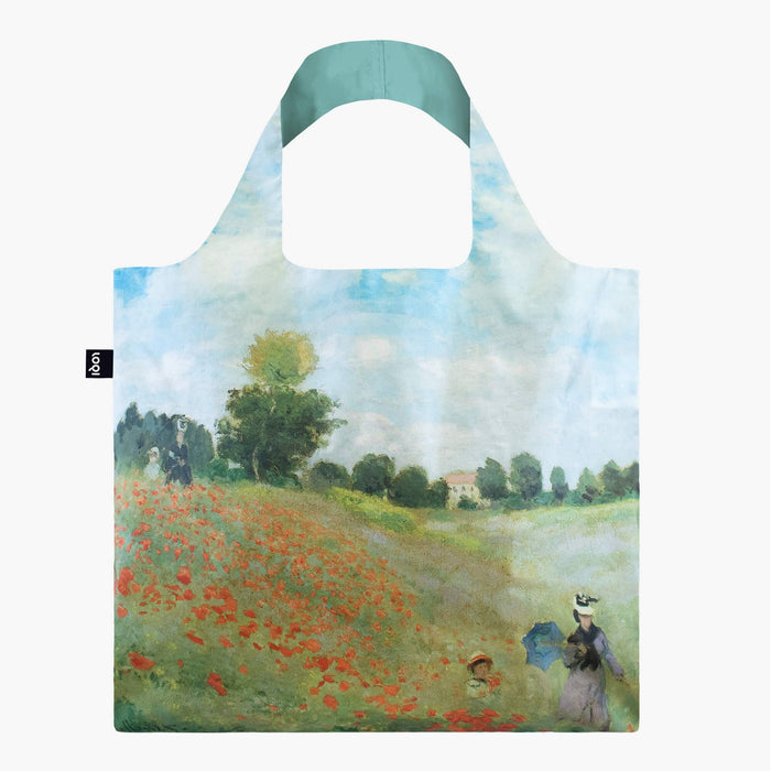 LOQI LLC - CLAUDE MONET Wild Poppies Recycled Bag