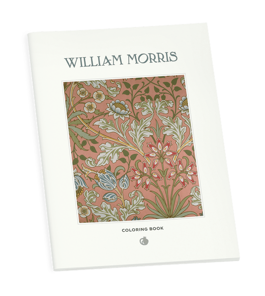 Pomegranate - William Morris Coloring Book - PMA Store at the Portland Museum of Art, Maine