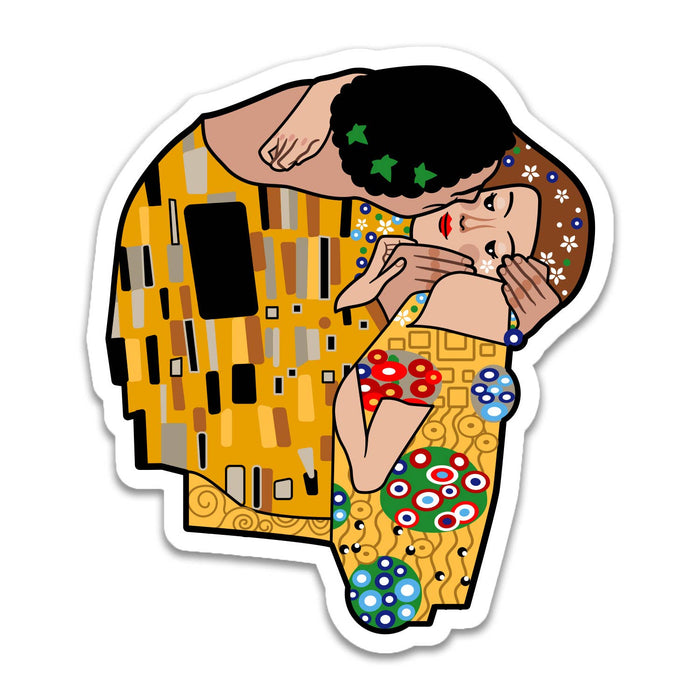 Today is Art Day - Sticker - The Kiss - Gustav Klimt