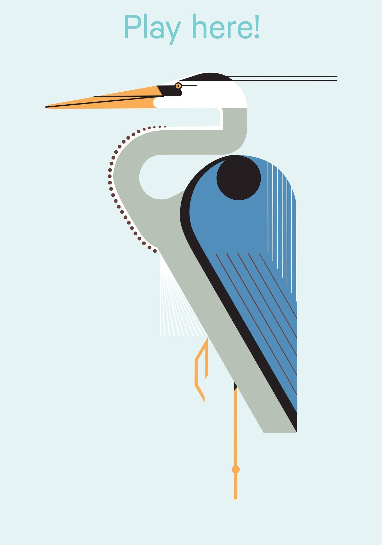 Pomegranate - Charley Harper’s Sticky Birds: An Animal Sticker Kit - PMA Store at the Portland Museum of Art, Maine