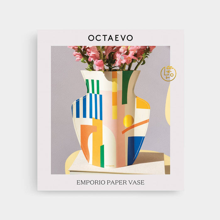 54 Celsius - OCTAEVO Emporio Paper Vase - PMA Store at the Portland Museum of Art, Maine