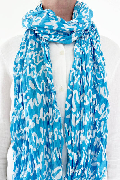 See Design - Cotton Scarf: Stitch Coal