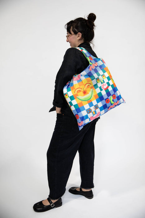 Yellow Owl Workshop - Picnic Art Sack by Kristina Micotti - Reusable Tote Bag