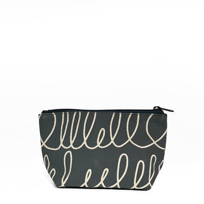 See Design - Travel Pouch Small: Big Smudge Dot Green/Aqua - PMA Store at the Portland Museum of Art, Maine