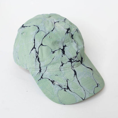 Tempered East - Marbled Dad Hat: Stone: Yellow