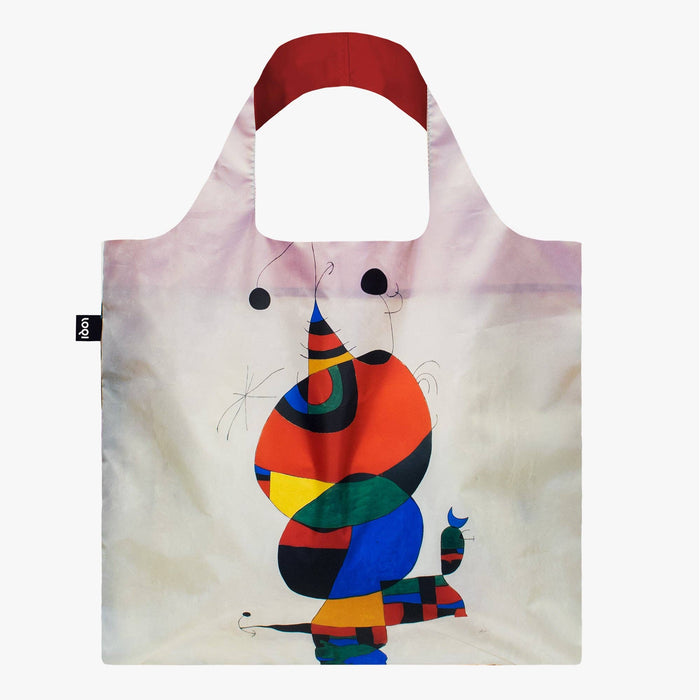 LOQI LLC - JOAN MIRO Woman, Bird and Star Recycled Bag