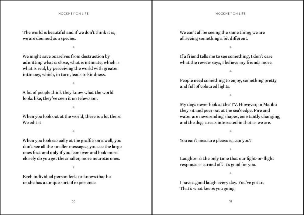 W. W. Norton - The World According to David Hockney: Hardcover