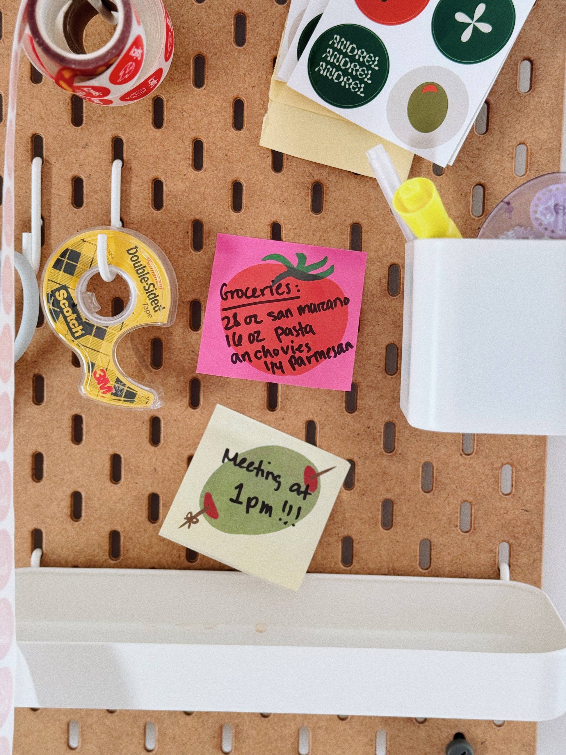 Tomato-do List Sticky Notes - PMA Store at the Portland Museum of Art, Maine