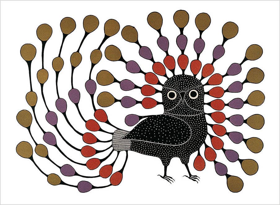 Pomegranate - Inuit Art: Birds Book of Postcards - PMA Store at the Portland Museum of Art, Maine