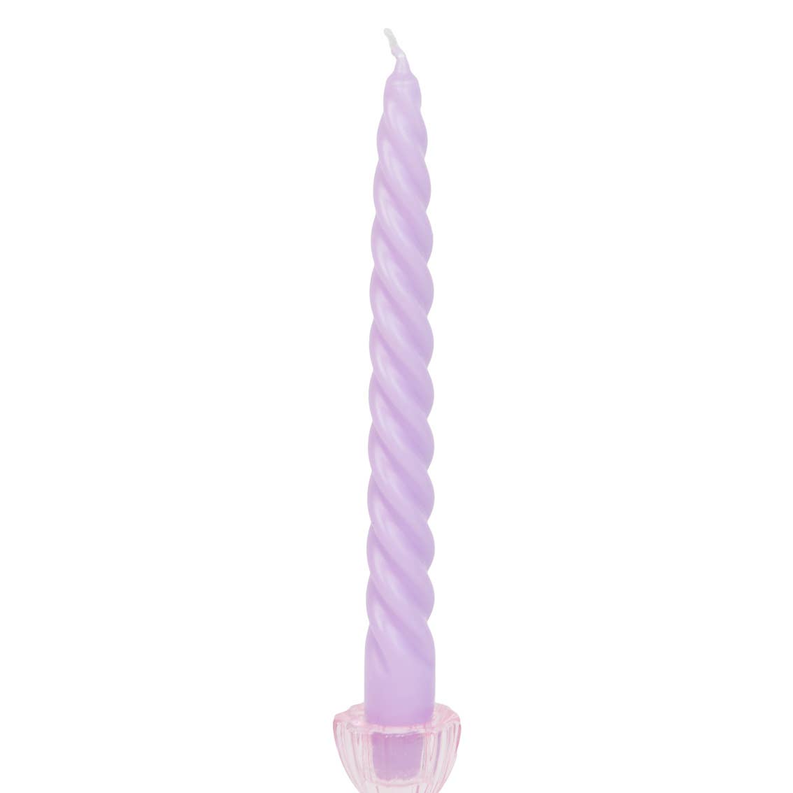 Pink & Purple Spiral Taper Candles | 4 Pack | Home Decor | - PMA Store at the Portland Museum of Art, Maine