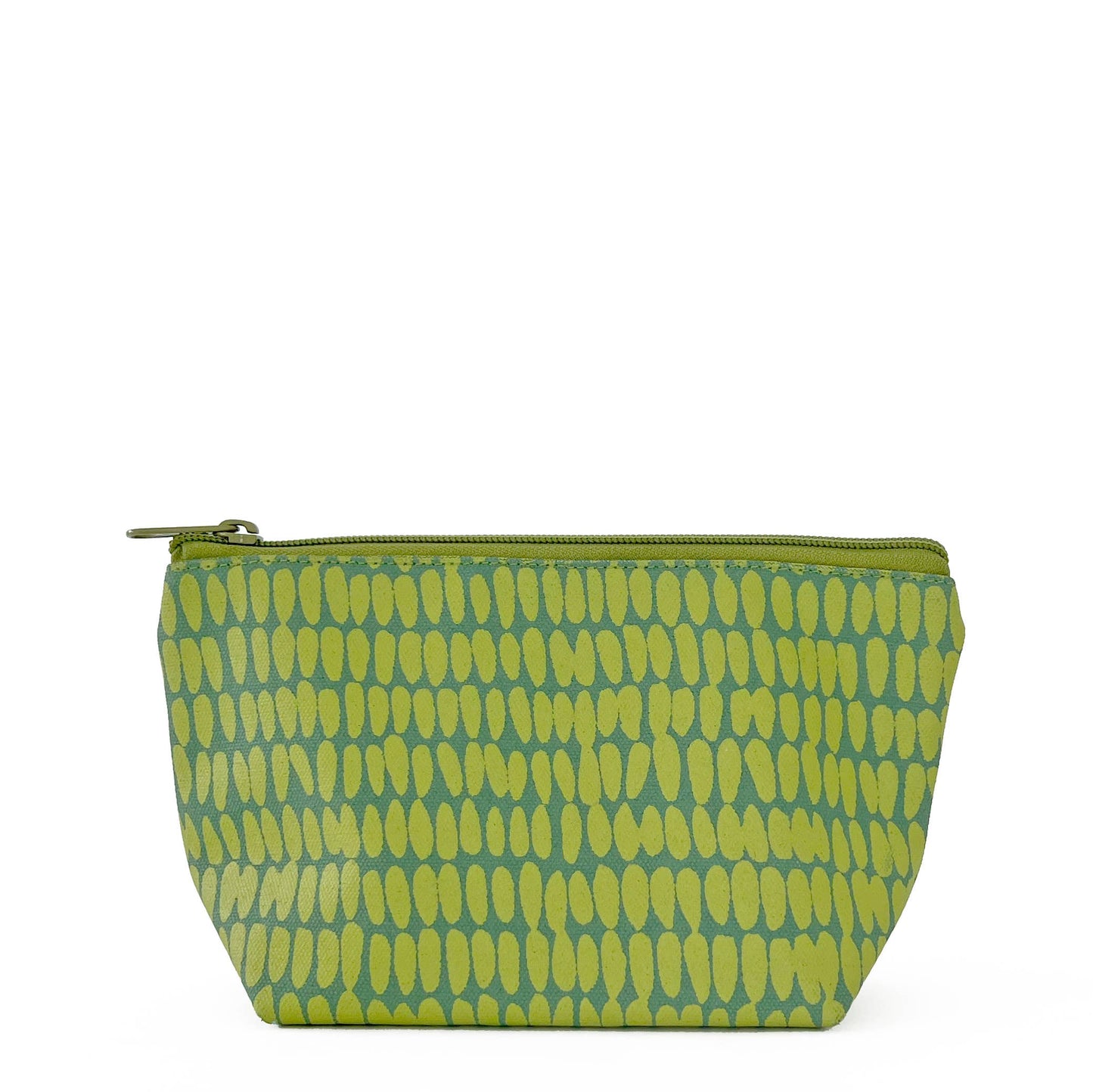 See Design - Travel Pouch Small: Big Smudge Dot Pink/Orange - PMA Store at the Portland Museum of Art, Maine