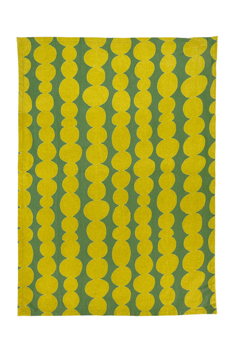 See Design - Tea Towels (Set of 2): Rocks Orange/Yellow