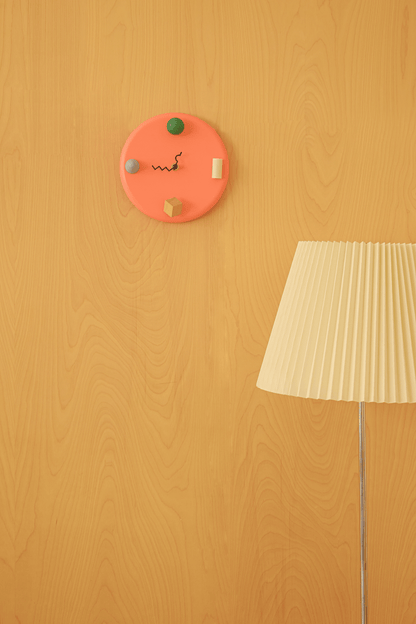 Areaware - Wall Clock: Yellow - PMA Store at the Portland Museum of Art, Maine