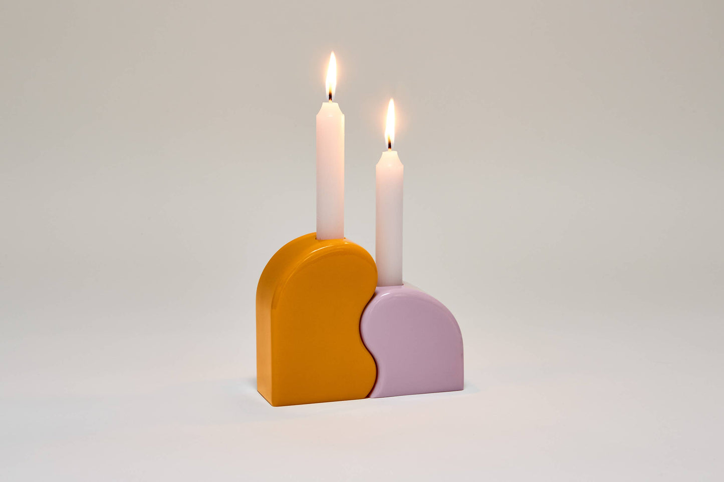 Seymour Candle Holder: Black/White - PMA Store at the Portland Museum of Art, Maine