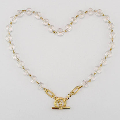 Sia Crystal Chandelier or Pearl Necklace: Crystal - PMA Store at the Portland Museum of Art, Maine