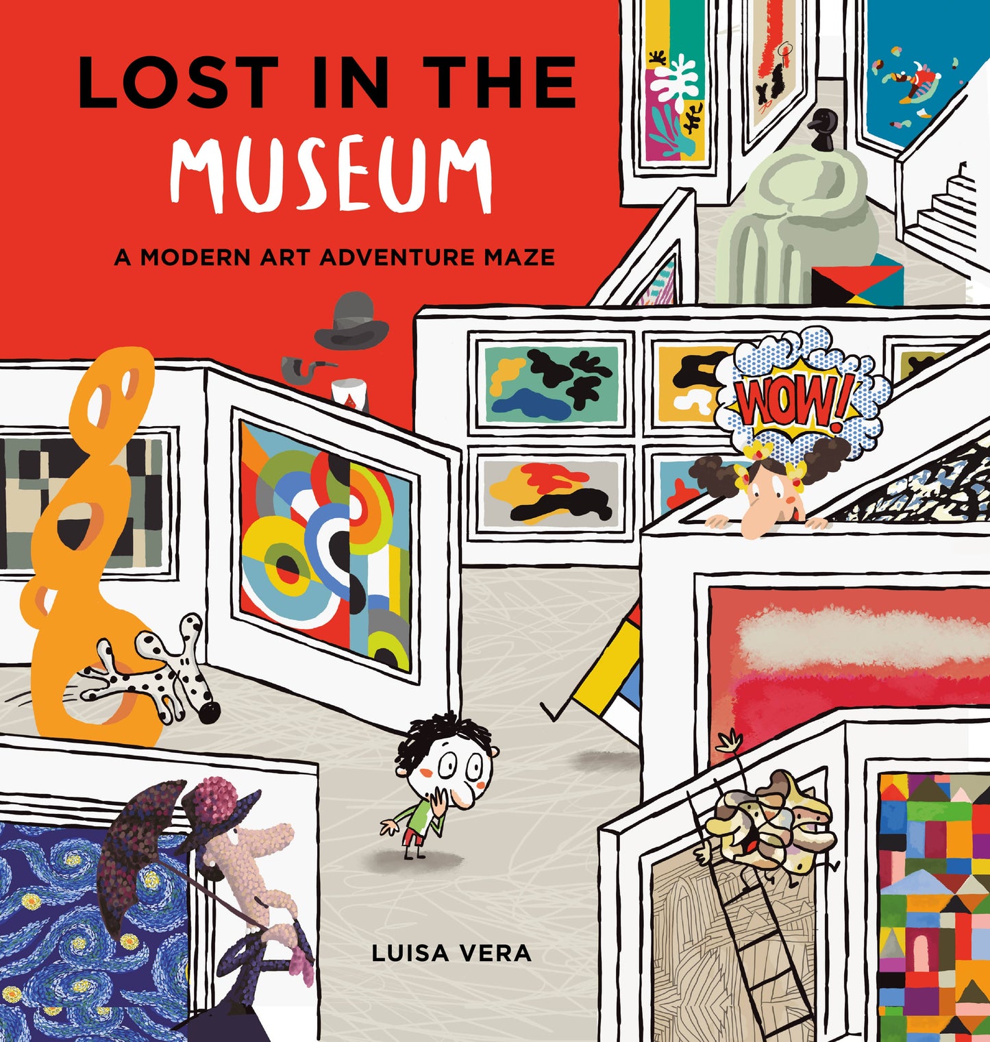 Schiffer Kids - Let's Go to the Museum: A Modern Art Adventure Maze - PMA Store at the Portland Museum of Art, Maine
