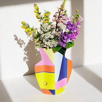 OCTAEVO Bazaar Paper Vase - PMA Store at the Portland Museum of Art, Maine