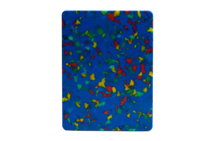 Core Home - Recycled Plastic Cutting Board XS Confetti On Blue