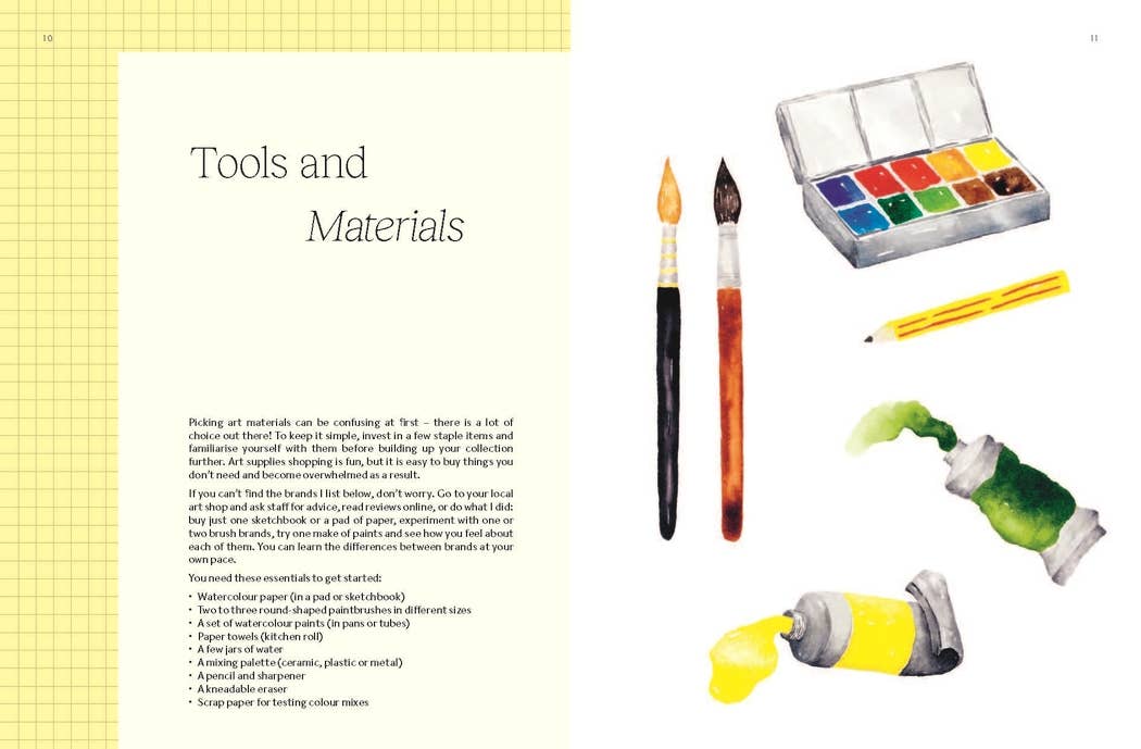 Chronicle Books - 15-minute Art Watercolour - PMA Store at the Portland Museum of Art, Maine