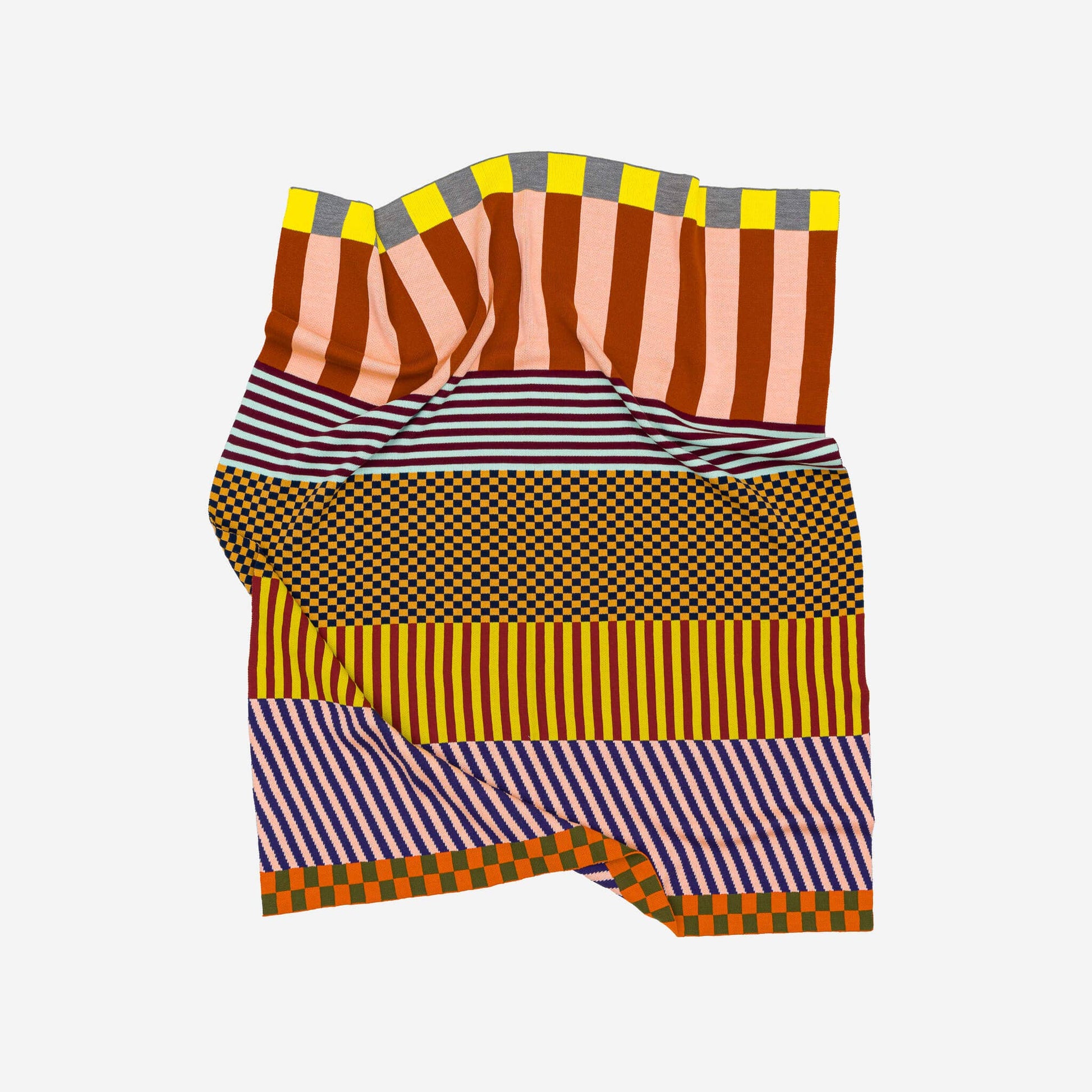 Pattern Patch Throw: Multi 2 - PMA Store at the Portland Museum of Art, Maine