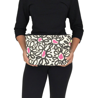 Travel Pouch Large: Cheetah Citron - PMA Store at the Portland Museum of Art, Maine
