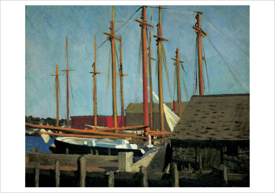 Pomegranate - Edward Hopper's New England Boxed Notecard Assortment - PMA Store at the Portland Museum of Art, Maine