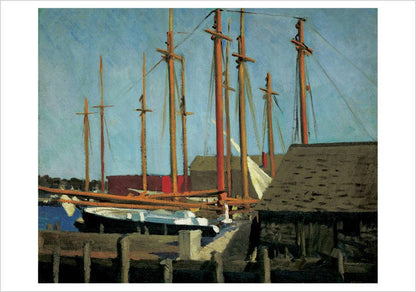 Pomegranate - Edward Hopper's New England Boxed Notecard Assortment - PMA Store at the Portland Museum of Art, Maine