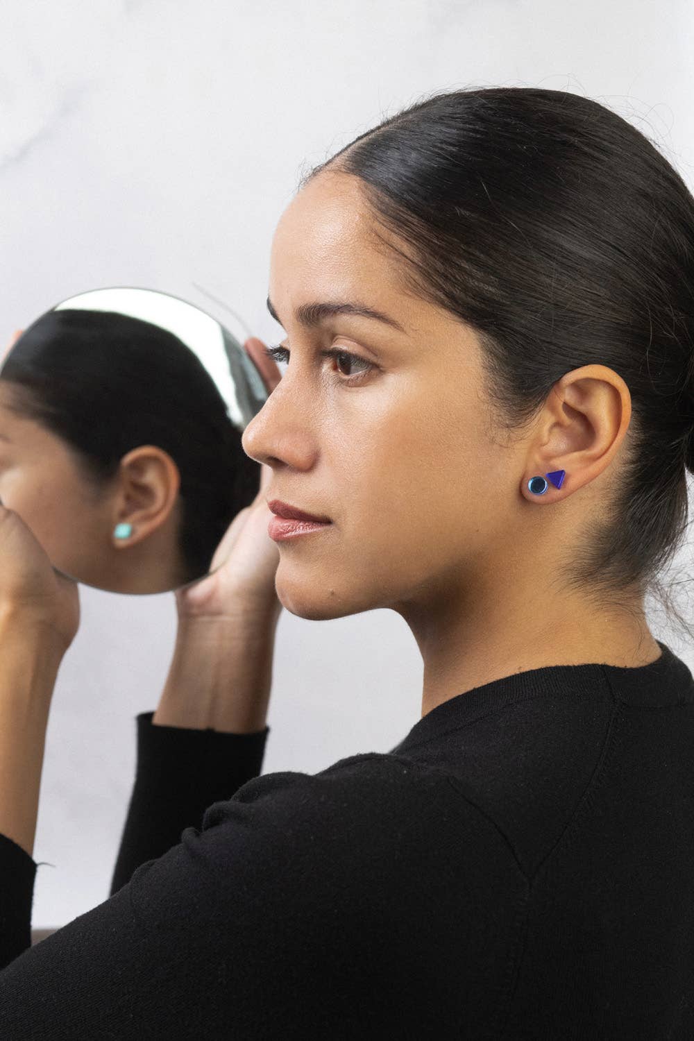 Pamela Coromoto - Basic - Mini Earrings Set (5) - Colorful Palette: Pink Palette - PMA Store at the Portland Museum of Art, Maine